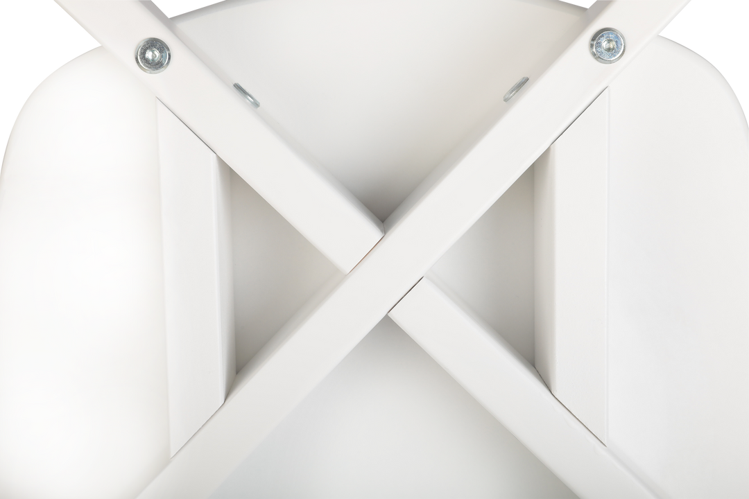 Комплект из двух стульев Вега с жестким сиденьем, Белый