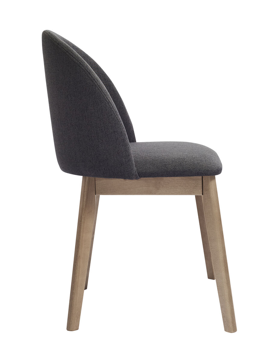 Комплект из двух стульев Ран, Дуб Grey