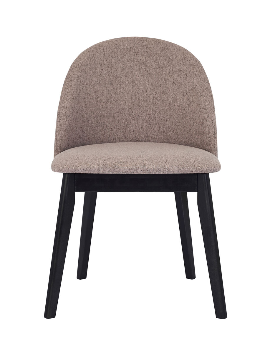 Комплект из двух стульев Ран, Черный Rosy Grey 