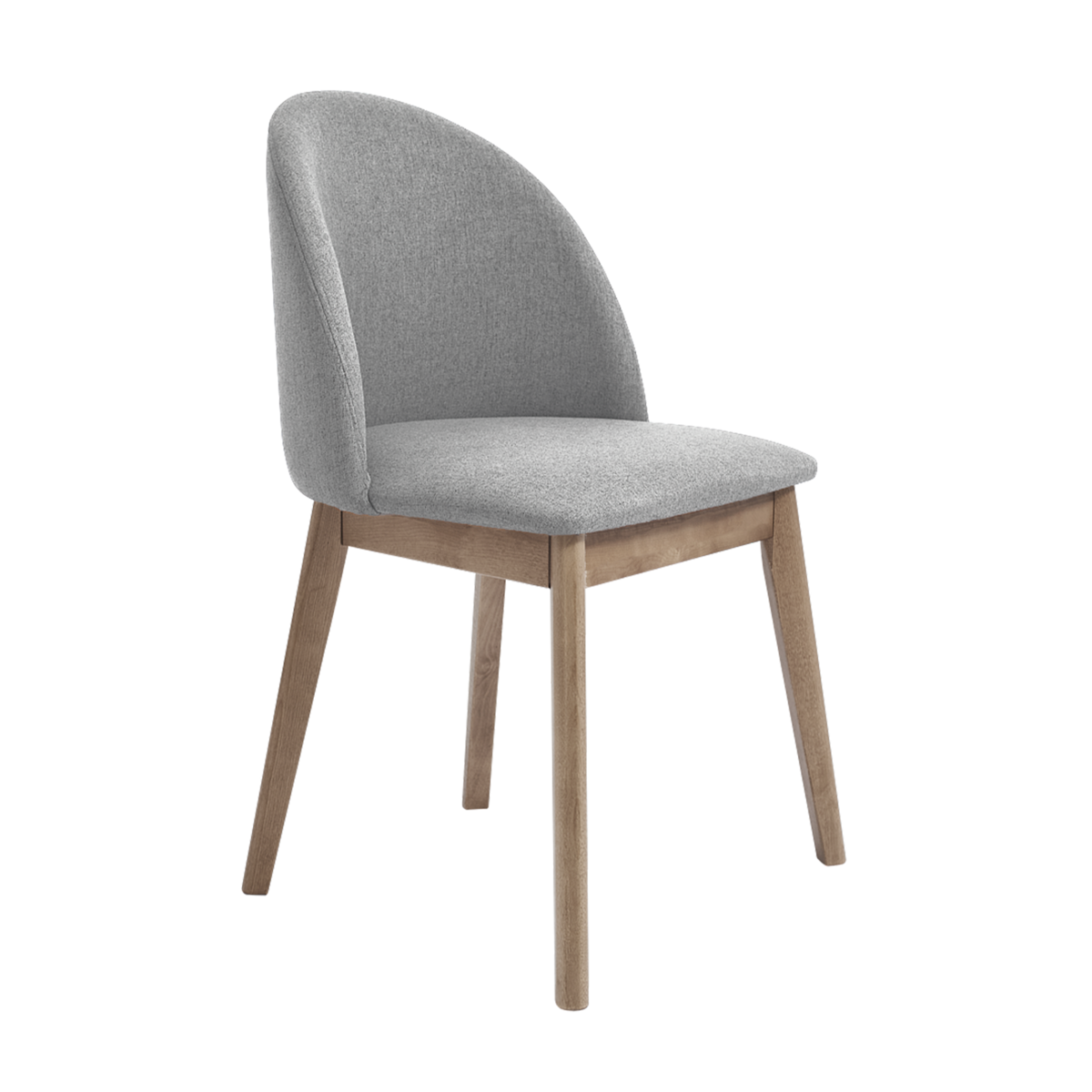 Комплект из двух стульев Ран, Дуб Silver