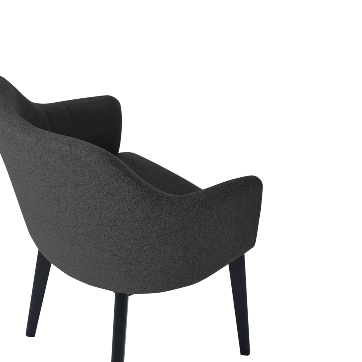Комплект из двух стульев Каф Черный Жаккард Грей
